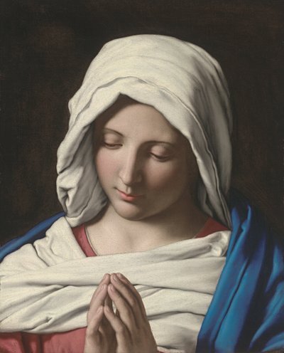 Madonna in preghiera da Giovanni Battista Salvi da Sassoferrato